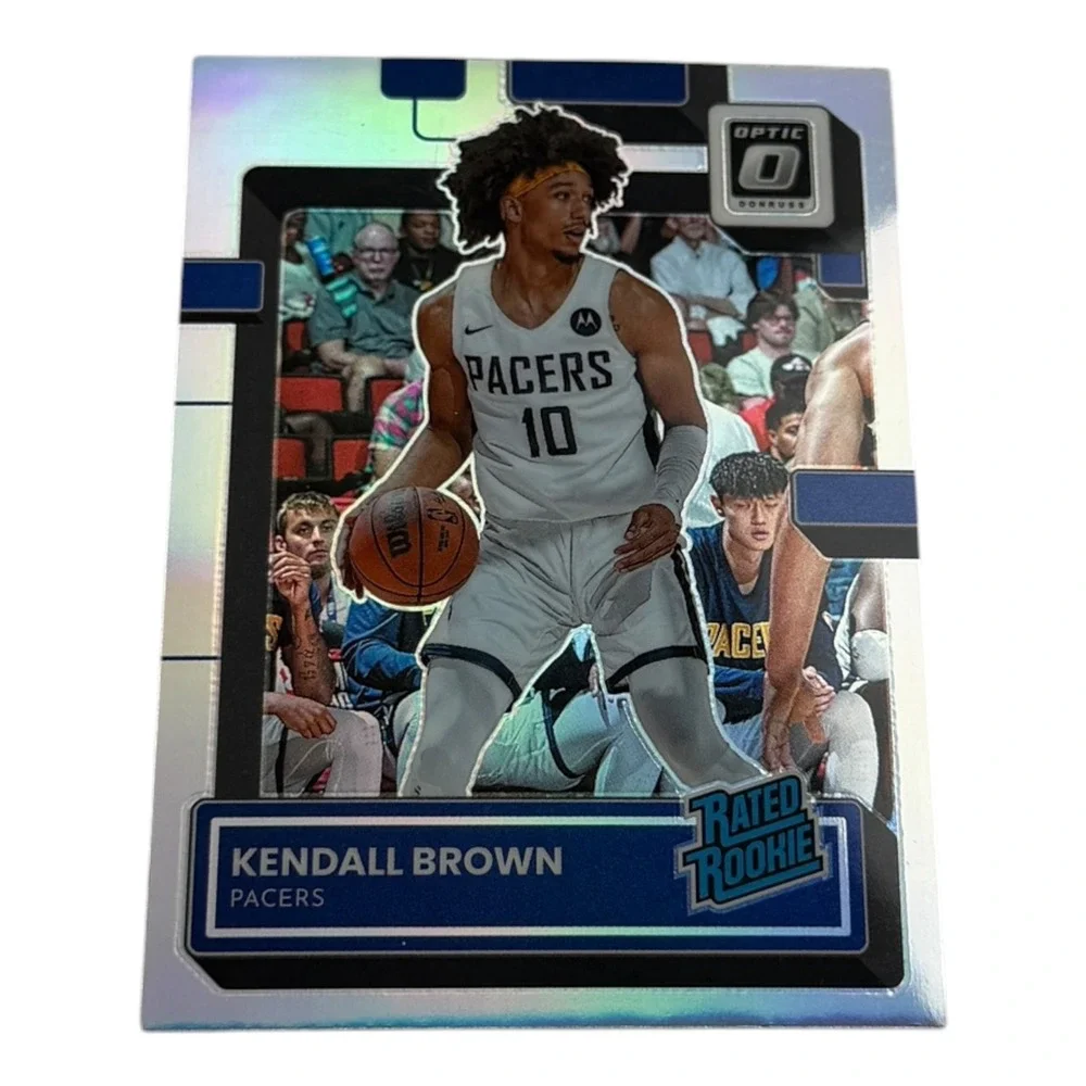 2022-23 Panini Donruss Optic Kendall Brown Rated Rookie Silver Holo Prizm #217